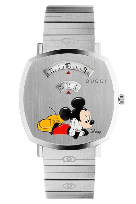 gucci mickey mouse uhr|mickey mouse gucci.